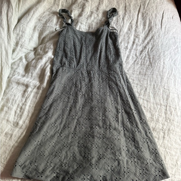 Hollister Green Sleeveless Eyelet Dress - Picture 1 of 3